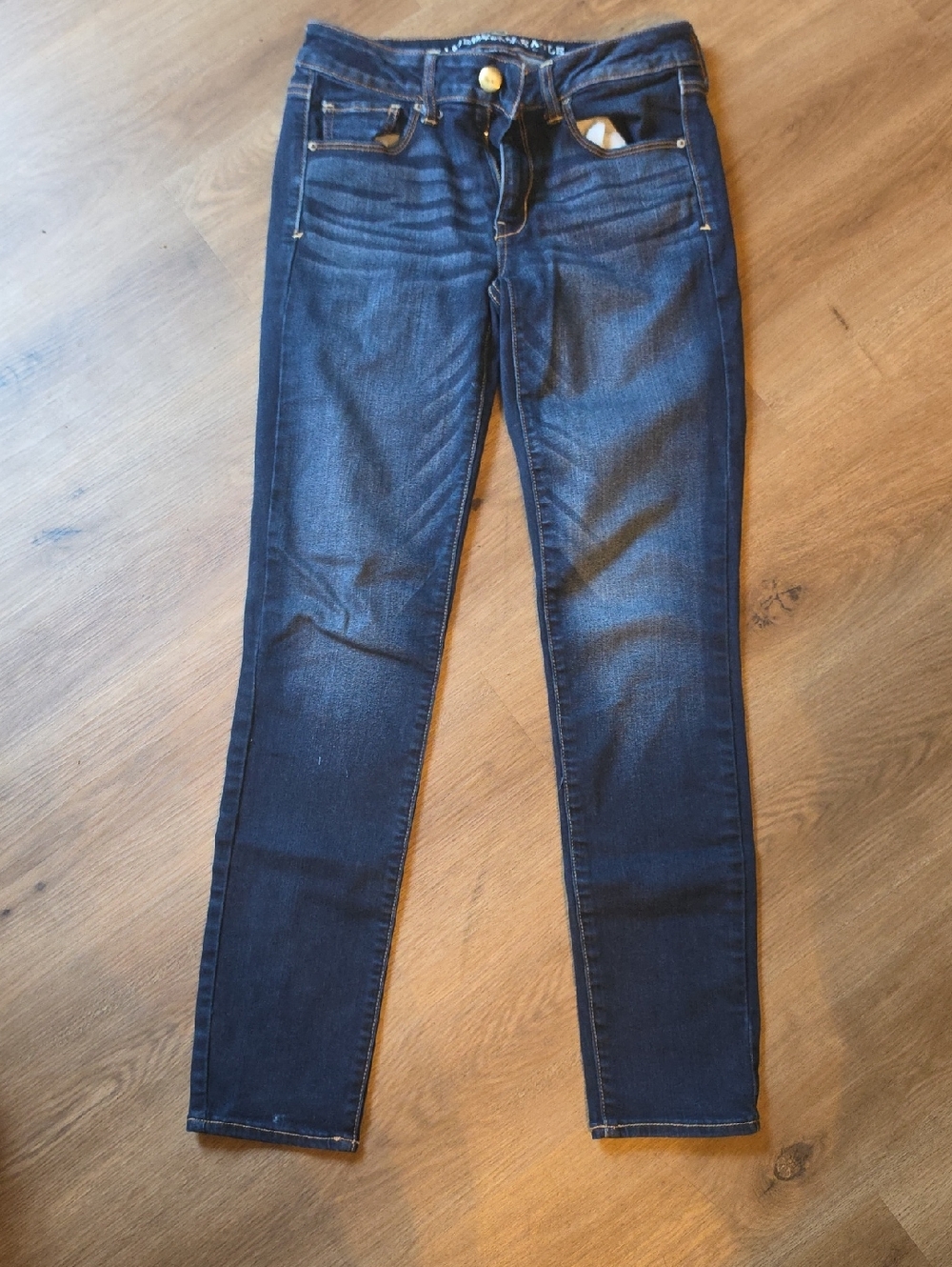 American Eagle Outfitters Dark Indigo Skinny Jeans